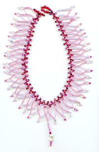 handmade beaded necklace - Summer Solstice