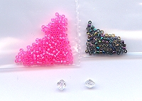 June Bloom beaded earrings kit