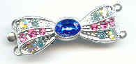 Rhodium Bow Clasp Clasp