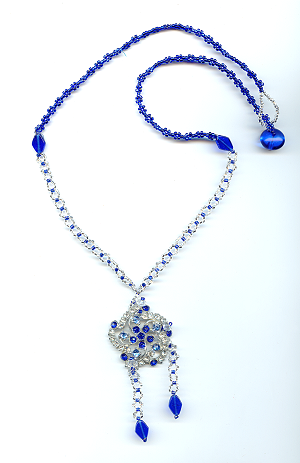 Transformed to Treasure Transformed broken brooch to wearable pendant Treasure