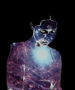 Contemplation (close-up) Photomanipulation