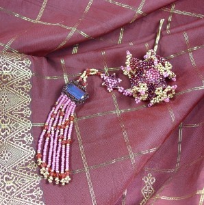 Patricia's Bubbe Pin™  ©Patricia C Vener, 2010 photographed with Sari