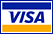 Visa Credit Cards securely accpeted