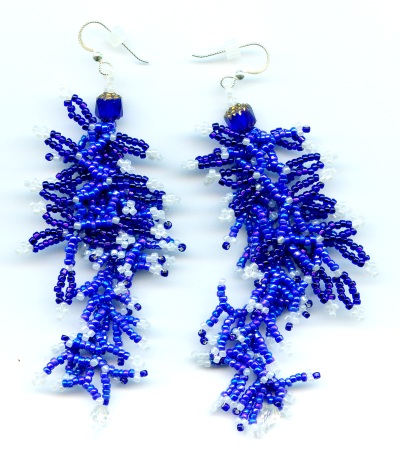 Wild Blue earrings