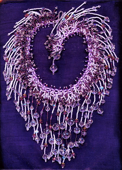 handmade beaded necklace - Tao